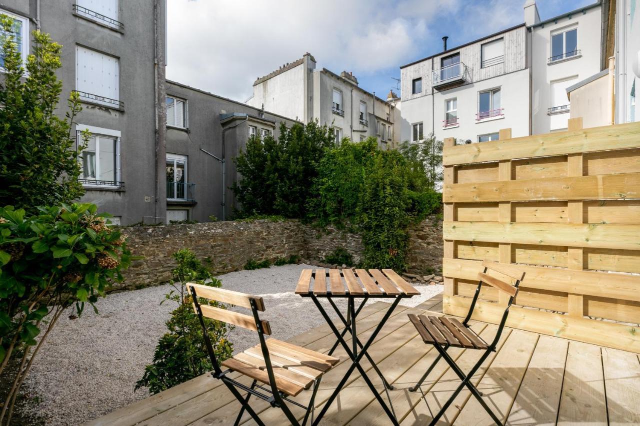Apartament Gwer - Studio Neuf Hypercentre Terrasse Privee Brest Zewnętrze zdjęcie